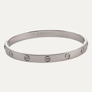 Pulseira Cartier LOVE em ouro branco