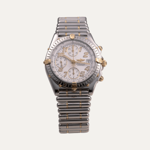 Relógio Breitling Chronomat em aço e ouro