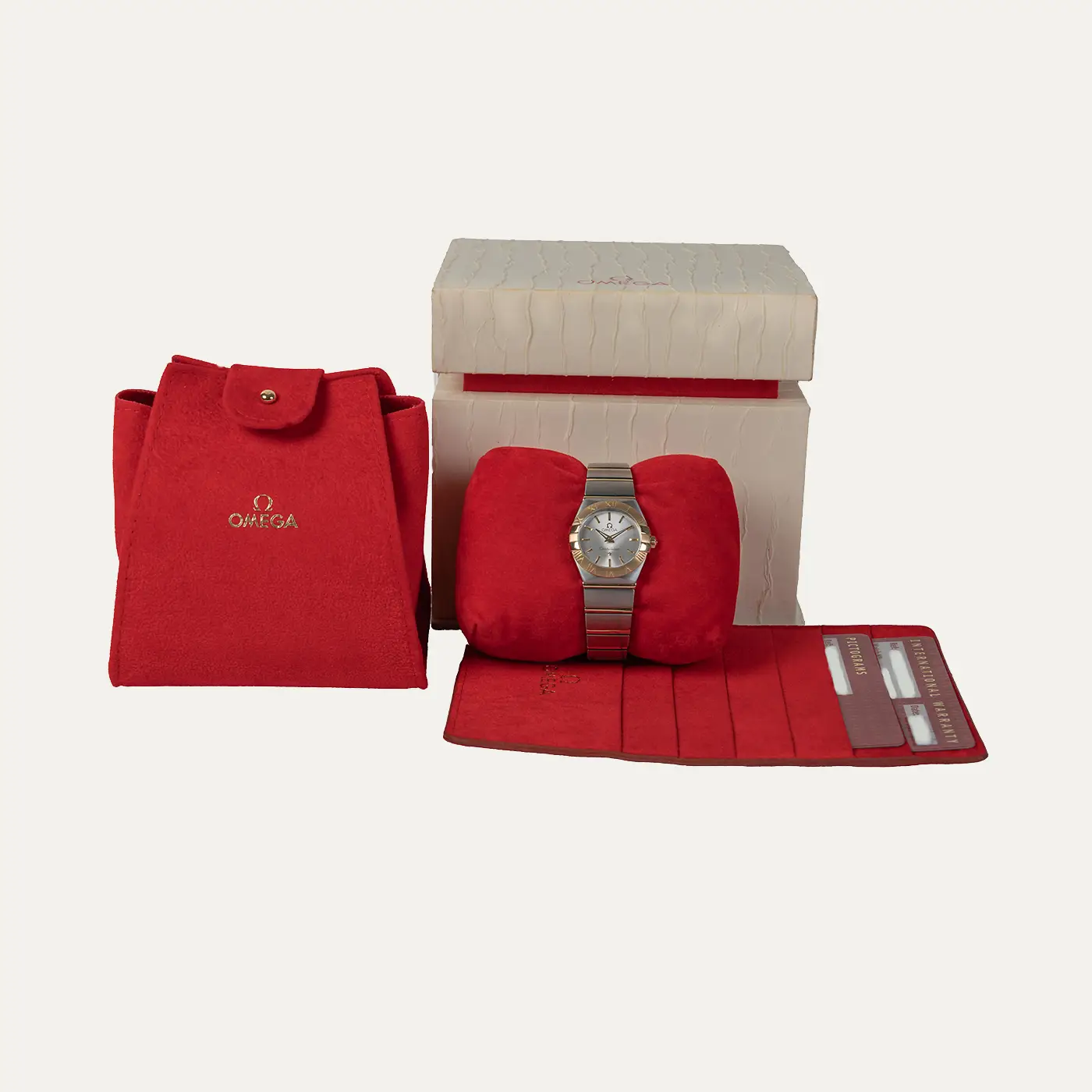 Relógio Omega Constellation, aço e ouro - Image 3