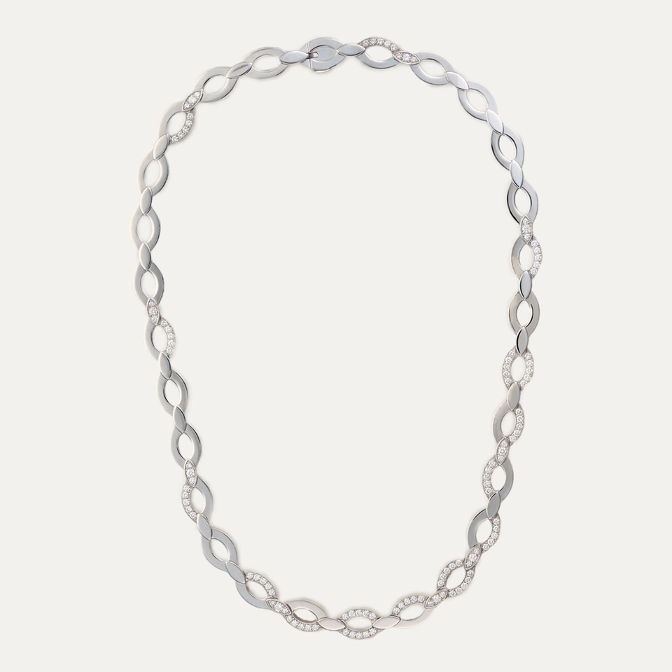 Gargantilha Cartier Diadea, ouro e brilhantes