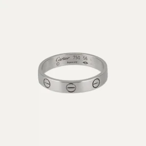 Cartier Love ring, in white gold, small model