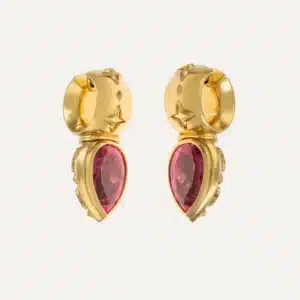 Brincos Otto Jakob em Ouro com Turmalinas